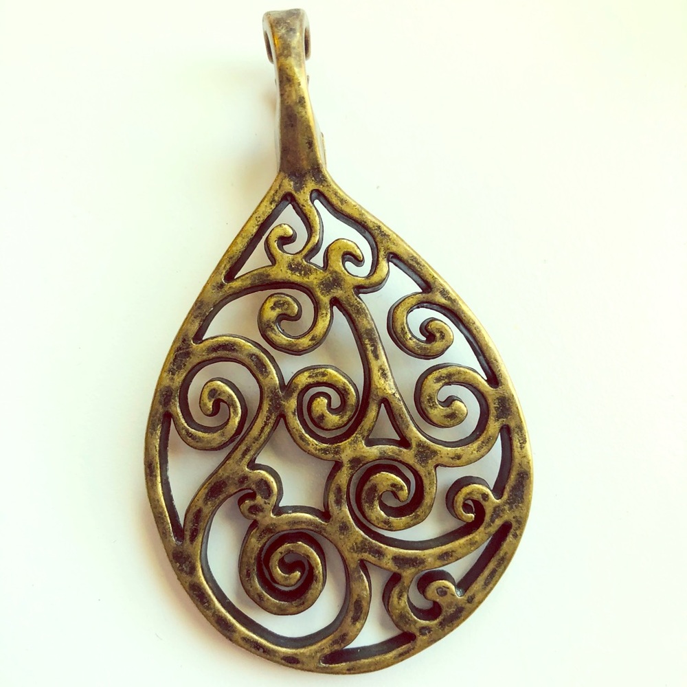 Premier Designs Matte Brass enhancer